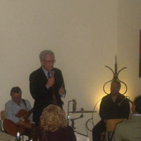 Maggio 2010 - Roma... Mimmo Liguoro presenta la serata